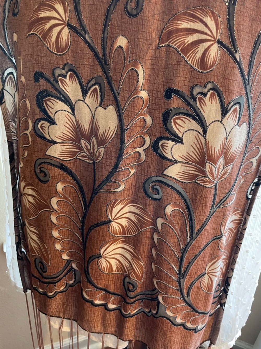 🌟 Stunning ! !  Sheer Detail Scarf ❤️✅💯!